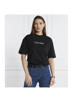 Calvin Klein T-shirt | Oversize fit ze sklepu Gomez Fashion Store w kategorii Bluzki damskie - zdjęcie 184980429