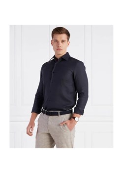 BOSS BLACK Lniana koszula H-HANK-kent-C1-214 | Slim Fit ze sklepu Gomez Fashion Store w kategorii Koszule męskie - zdjęcie 184980878