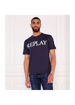 Replay T-shirt | Regular Fit ze sklepu Gomez Fashion Store w kategorii T-shirty męskie - zdjęcie 184981078