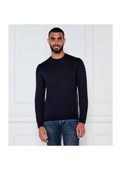 Emporio Armani Wełniany sweter | Slim Fit ze sklepu Gomez Fashion Store w kategorii Swetry męskie - zdjęcie 184981485