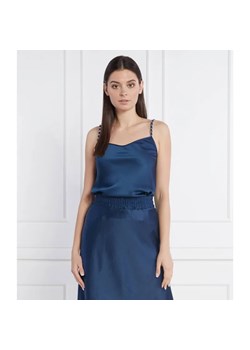 HUGO Satynowy top Cermila | Regular Fit ze sklepu Gomez Fashion Store w kategorii Bluzki damskie - zdjęcie 184981665