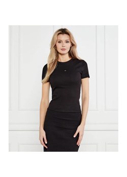 Calvin Klein Jeans T-shirt | Slim Fit ze sklepu Gomez Fashion Store w kategorii Bluzki damskie - zdjęcie 184981927