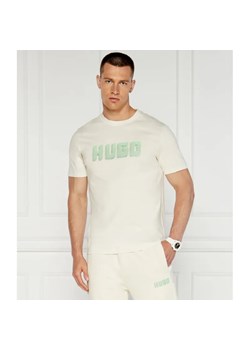 HUGO T-shirt | Regular Fit ze sklepu Gomez Fashion Store w kategorii T-shirty męskie - zdjęcie 184982039