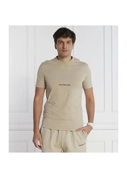 Calvin Klein Jeans T-shirt INSTITUTIONAL | Regular Fit ze sklepu Gomez Fashion Store w kategorii T-shirty męskie - zdjęcie 184982056