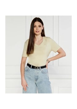 Calvin Klein Jeans T-shirt | Regular Fit ze sklepu Gomez Fashion Store w kategorii Bluzki damskie - zdjęcie 184982246