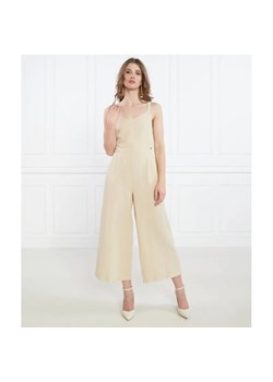 Pepe Jeans London Lniany kombinezon ALISHA | Classic fit ze sklepu Gomez Fashion Store w kategorii Kombinezony damskie - zdjęcie 184982335