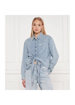 Karl Lagerfeld Jeans Jeansowa koszula | Cropped Fit ze sklepu Gomez Fashion Store w kategorii Koszule damskie - zdjęcie 184982717