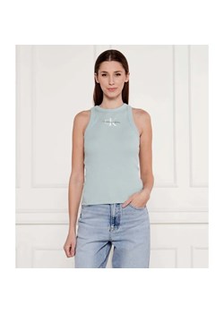 Calvin Klein Jeans Top | Slim Fit ze sklepu Gomez Fashion Store w kategorii Bluzki damskie - zdjęcie 184982816