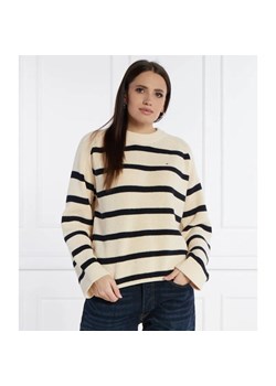 Tommy Hilfiger Sweter CARDI STITCH | Loose fit ze sklepu Gomez Fashion Store w kategorii Swetry damskie - zdjęcie 184982869