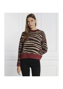 Desigual Sweter | Regular Fit | z dodatkiem wełny ze sklepu Gomez Fashion Store w kategorii Swetry damskie - zdjęcie 184982887