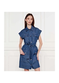 Liu Jo Jeansowa sukienka z paskiem ze sklepu Gomez Fashion Store w kategorii Sukienki - zdjęcie 184983239