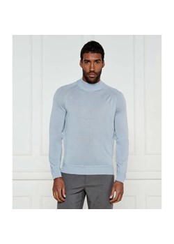 BOSS BLACK Wełniany golf H-Barcel | Slim Fit ze sklepu Gomez Fashion Store w kategorii Swetry męskie - zdjęcie 184983488