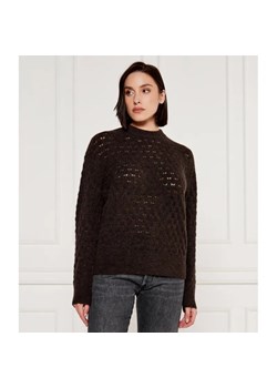 Samsøe Samsøe Wełniany sweter Saanour | Classic fit ze sklepu Gomez Fashion Store w kategorii Swetry damskie - zdjęcie 184983647