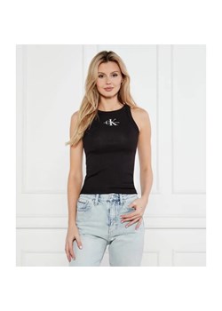 Calvin Klein Jeans Top | Slim Fit ze sklepu Gomez Fashion Store w kategorii Bluzki damskie - zdjęcie 184983689