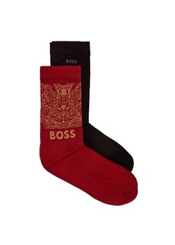 BOSS BLACK Skarpety 2-pack 2P QS Rib LNY CC ze sklepu Gomez Fashion Store w kategorii Skarpetki męskie - zdjęcie 184983717