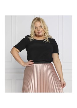 Persona by Marina Rinaldi Bluzka BELLA pluse size | Regular Fit | z dodatkiem jedwabiu ze sklepu Gomez Fashion Store w kategorii Bluzki damskie - zdjęcie 184983848
