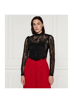 TWINSET Koronkowa bluzka | Cropped Fit ze sklepu Gomez Fashion Store w kategorii Bluzki damskie - zdjęcie 184983918
