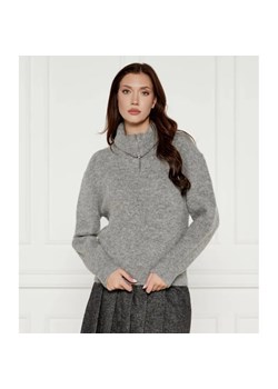 Samsøe Samsøe Wełniany golf SAANOUR | Regular Fit ze sklepu Gomez Fashion Store w kategorii Swetry damskie - zdjęcie 184983939