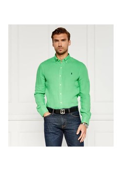 POLO RALPH LAUREN Lniana koszula | Slim Fit ze sklepu Gomez Fashion Store w kategorii Koszule męskie - zdjęcie 184984608