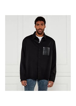Balmain Wełniana koszula | Oversize fit ze sklepu Gomez Fashion Store w kategorii Koszule męskie - zdjęcie 184984778