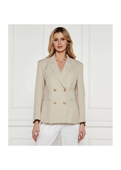 Tommy Hilfiger Marynarka | Slim Fit | z dodatkiem lnu ze sklepu Gomez Fashion Store w kategorii Marynarki damskie - zdjęcie 184984927