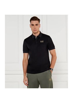 EA7 Polo | Regular Fit ze sklepu Gomez Fashion Store w kategorii T-shirty męskie - zdjęcie 184984959