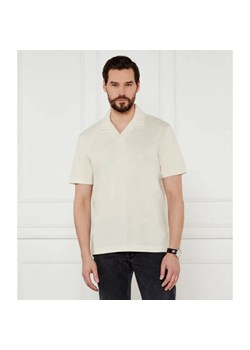 BOSS BLACK Polo H-Ponti 28 | Regular Fit | z dodatkiem lnu ze sklepu Gomez Fashion Store w kategorii T-shirty męskie - zdjęcie 184985009