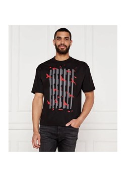 HUGO T-shirt Digraph | Loose fit ze sklepu Gomez Fashion Store w kategorii T-shirty męskie - zdjęcie 184985077