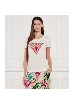 GUESS T-shirt | Regular Fit ze sklepu Gomez Fashion Store w kategorii Bluzki damskie - zdjęcie 184985285