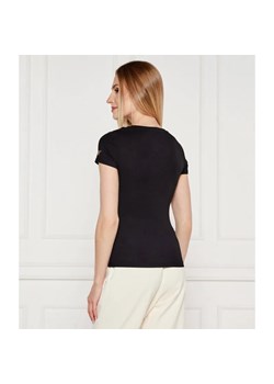 EA7 T-shirt | Slim Fit ze sklepu Gomez Fashion Store w kategorii Bluzki damskie - zdjęcie 184985306