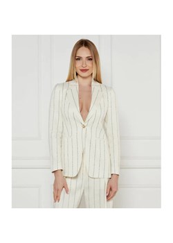 BOSS BLACK Lniana marynarka Jia6 | Slim Fit ze sklepu Gomez Fashion Store w kategorii Marynarki damskie - zdjęcie 184985487