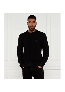 Hugo Blue Sweter Sonni | Loose fit ze sklepu Gomez Fashion Store w kategorii Swetry męskie - zdjęcie 184985677