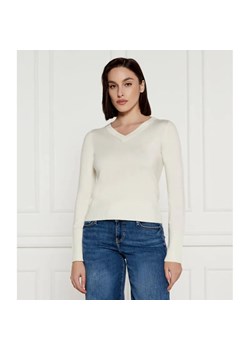 Guess Jeans Sweter | Regular Fit | z dodatkiem wełny ze sklepu Gomez Fashion Store w kategorii Swetry damskie - zdjęcie 184985847