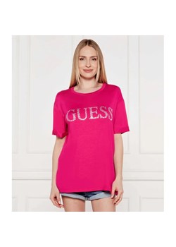 Guess T-shirt | Regular Fit ze sklepu Gomez Fashion Store w kategorii Odzież plażowa - zdjęcie 184986028