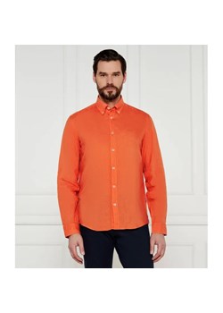 BOSS BLACK Lniana koszula H-LIAM-BD-E-C1-243 | Regular Fit ze sklepu Gomez Fashion Store w kategorii Koszule męskie - zdjęcie 184986296