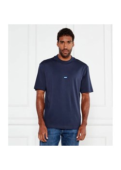 Hugo Blue T-shirt Nieros | Regular Fit ze sklepu Gomez Fashion Store w kategorii T-shirty męskie - zdjęcie 184986538