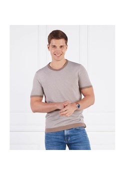 Joop! T-shirt Madrin | Regular Fit | z dodatkiem lnu ze sklepu Gomez Fashion Store w kategorii T-shirty męskie - zdjęcie 184986576