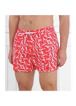 Calvin Klein Swimwear Szorty kąpielowe MEDIUM DRAWSTRING-PRINT | Regular Fit ze sklepu Gomez Fashion Store w kategorii Kąpielówki - zdjęcie 184987165