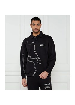 HUGO Bluza Drompol | Relaxed fit ze sklepu Gomez Fashion Store w kategorii Bluzy męskie - zdjęcie 184987349