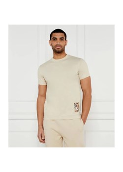 Burberry T-shirt Check Label | Slim Fit ze sklepu Gomez Fashion Store w kategorii T-shirty męskie - zdjęcie 184987526