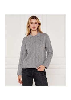 Tommy Hilfiger Wełniany sweter | Loose fit ze sklepu Gomez Fashion Store w kategorii Swetry damskie - zdjęcie 184987639