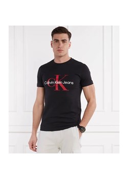 Calvin Klein Jeans T-shirt CORE MONOLOGO | Slim Fit ze sklepu Gomez Fashion Store w kategorii T-shirty męskie - zdjęcie 184987829