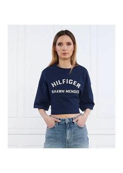 Tommy Hilfiger T-shirt | Cropped Fit ze sklepu Gomez Fashion Store w kategorii Bluzki damskie - zdjęcie 184988149