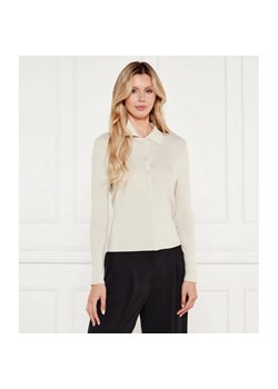 Marc Cain Wełniany kardigan | Slim Fit ze sklepu Gomez Fashion Store w kategorii Swetry damskie - zdjęcie 184988225