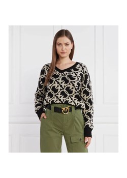Pinko Wełniany sweter | Regular Fit ze sklepu Gomez Fashion Store w kategorii Swetry damskie - zdjęcie 184988415