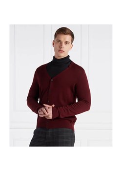 BOSS BLACK Wełniany kardigan Mardon-L | Slim Fit ze sklepu Gomez Fashion Store w kategorii Swetry męskie - zdjęcie 184988466