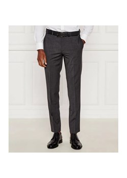 HUGO Wełniane spodnie HestenM204X | Extra slim fit ze sklepu Gomez Fashion Store w kategorii Spodnie męskie - zdjęcie 184988507