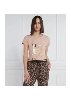 Liu Jo Sport T-shirt | Regular Fit ze sklepu Gomez Fashion Store w kategorii Bluzki damskie - zdjęcie 184988555