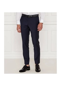 HUGO Wełniane spodnie HestenM204X | Extra slim fit ze sklepu Gomez Fashion Store w kategorii Spodnie męskie - zdjęcie 184988738