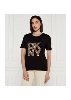 DKNY T-shirt | Regular Fit ze sklepu Gomez Fashion Store w kategorii Bluzki damskie - zdjęcie 184989129
